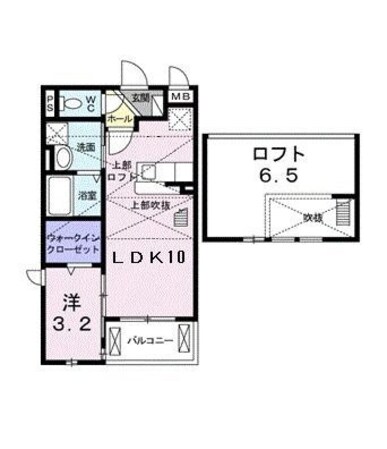 庄内駅 徒歩13分 2階の物件間取画像